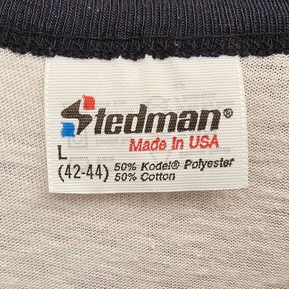 Vintage Iditarod T Shirt Mens Size Medium 80s 1987 Alaska Dog Sled Race - Picture 6 of 7